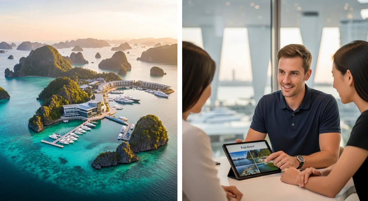 Flights Singapore to Sorong — Connecting via Jakarta Manado